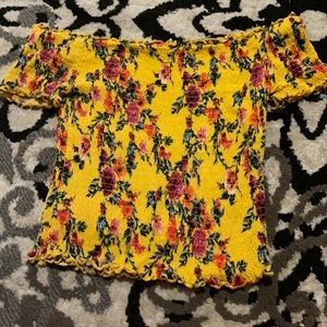 Off the shoulder top